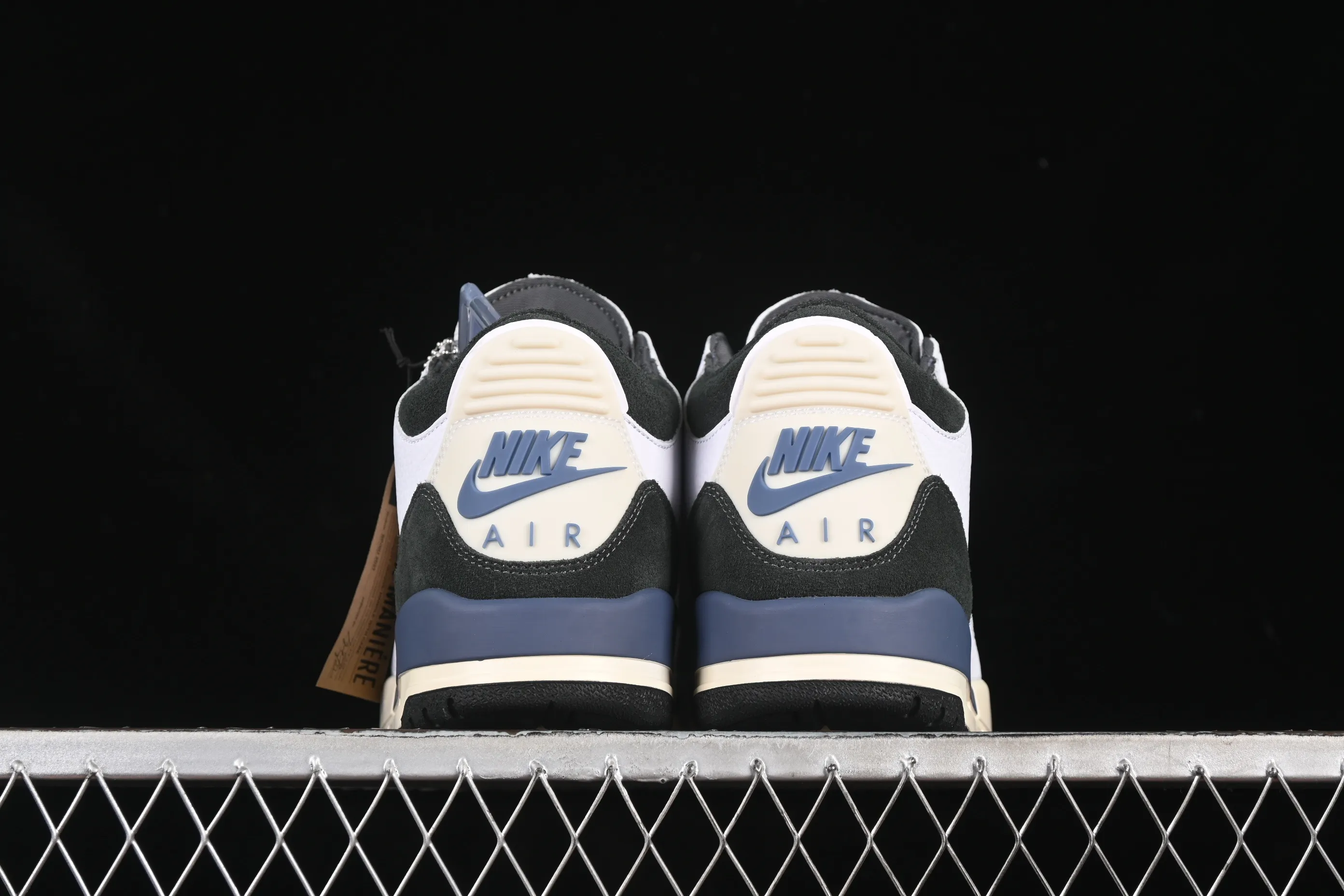 All categories Air Jordan Jordan series basketball shoes Air Jordan 3 LW version Air Jordan 3 Retro OG SP "Diffused Blue" AJ3 Joe 3 white and blue cement HV8571-100